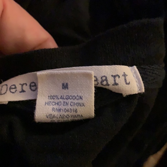 BLACK & METALLIC GOLD BABY TEE - Picture 6 of 6